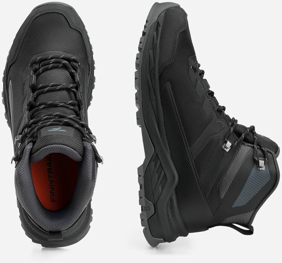 Žygio batai Finntrail TRACTIONMID Graphite 5191, Dydis: 43