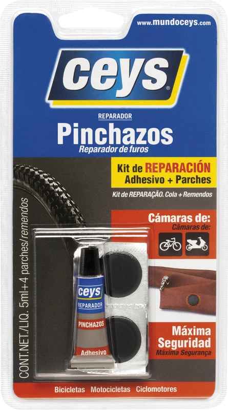 Klijai padangoms CEYS PINCHAZOS , 5ml+4 lopinėliai