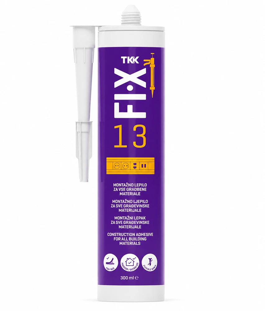 Konstrukcijų klijai FIX13, TKK, 300 ml