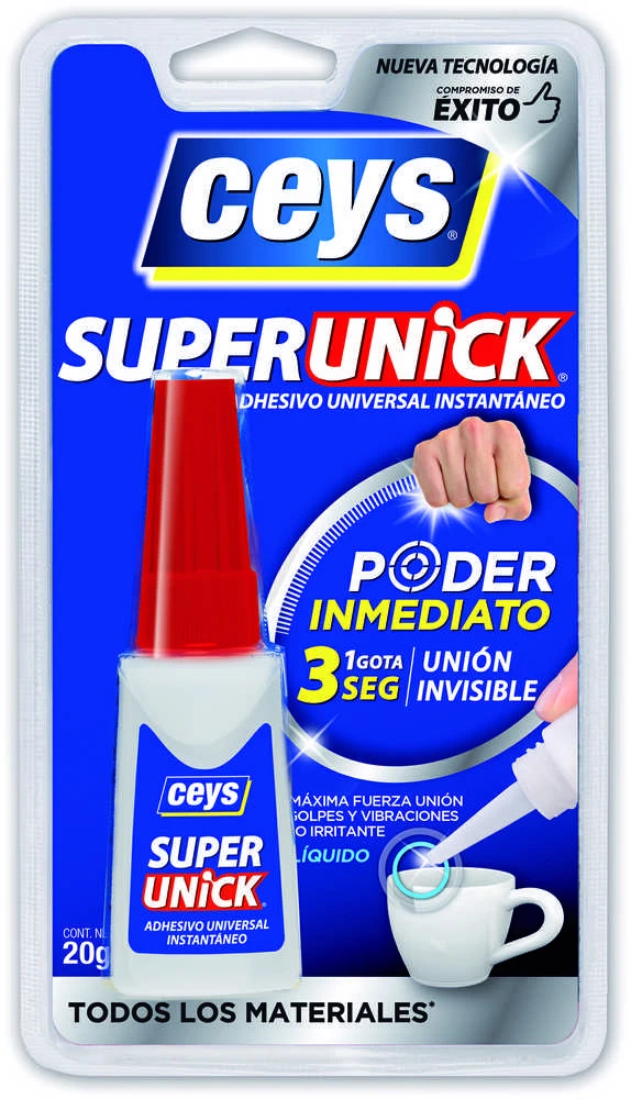 Universalūs momentiniai klijai CEYS SUPER UNICK IMMEDIATE, 20 g