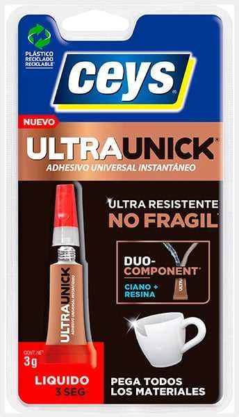 Universalūs momentiniai klijai CEYS ULTRA UNICK IMMEDIATE, 3 g