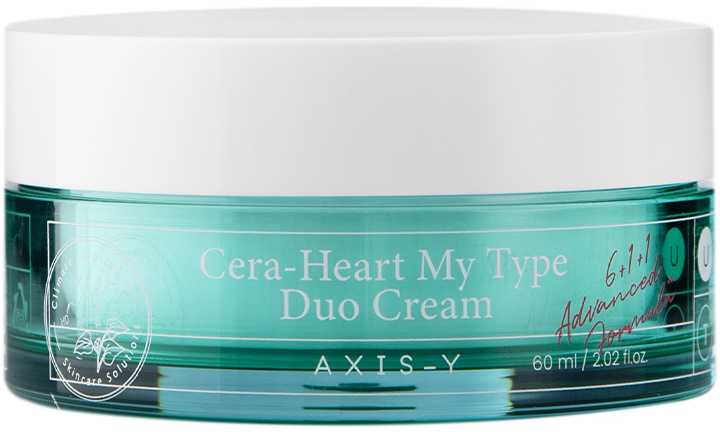 Axis-Y AXIS-Y Cera-Heart My Type Duo Kreminis 60 ml 60ml korėjietiškas veido kremas