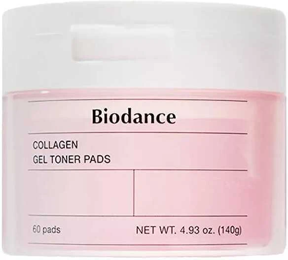 BIODANCE COLLAGEN GEL toniko veido padeliai, 60 vnt