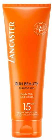 Pienelis nuo saulės Lancaster Sun Beauty Sublime Tan Body Milk Spf15 250ml