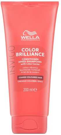 Wella Professional Invigo Color Brilliance Coarse Hair Plaukų kondicionierius 200ml kondicionierius dažytiems plaukams