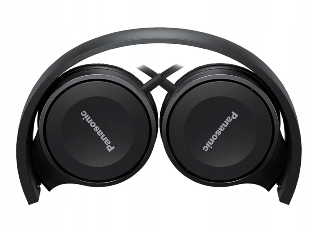 Stereofoninės ausinės Panasonic RP-HF100E-K, Juodos