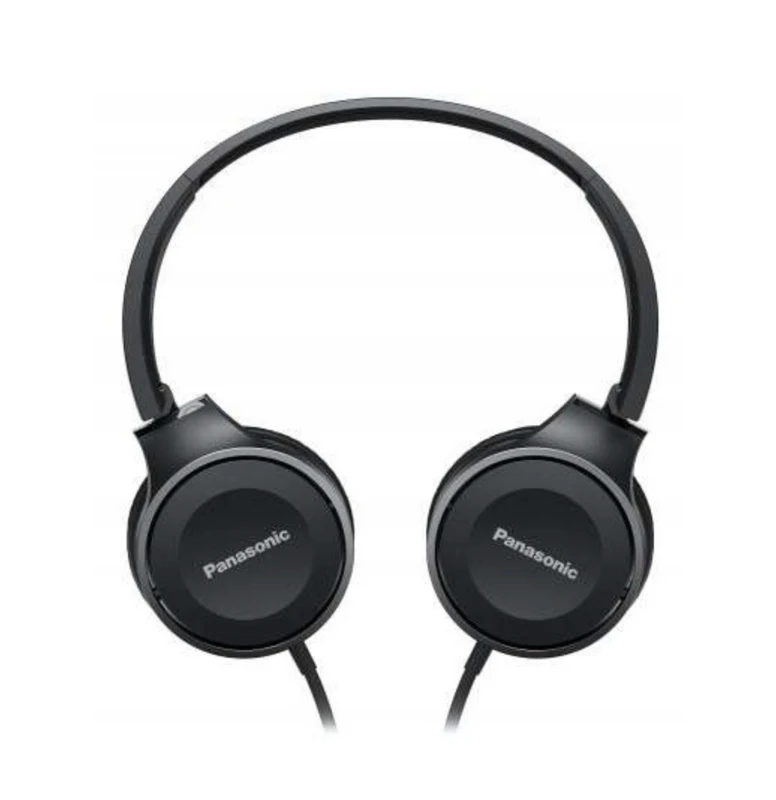 Stereofoninės ausinės Panasonic RP-HF100E-K, Juodos