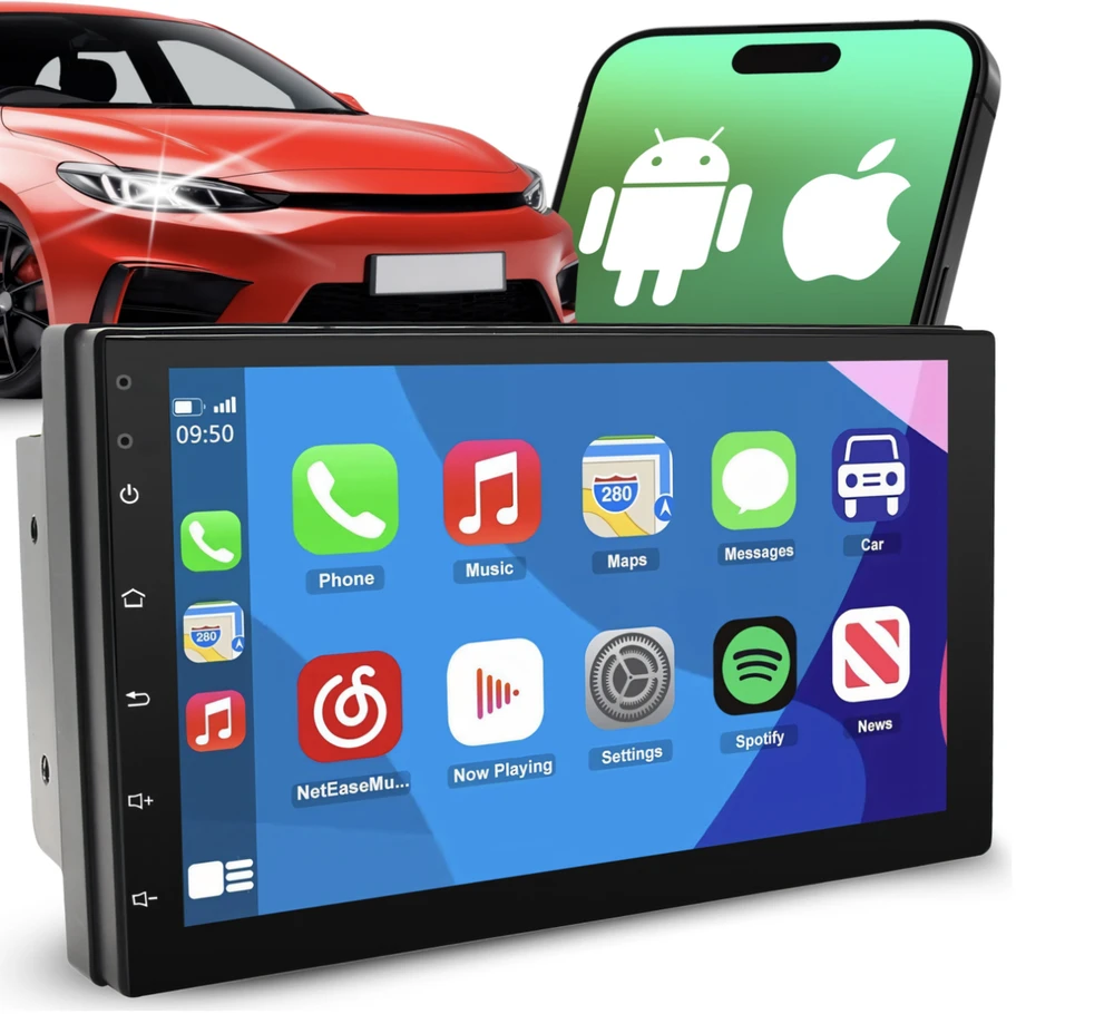 Automagnetola Automobilio multimedijos sistema AutoConnect 7" ekranas