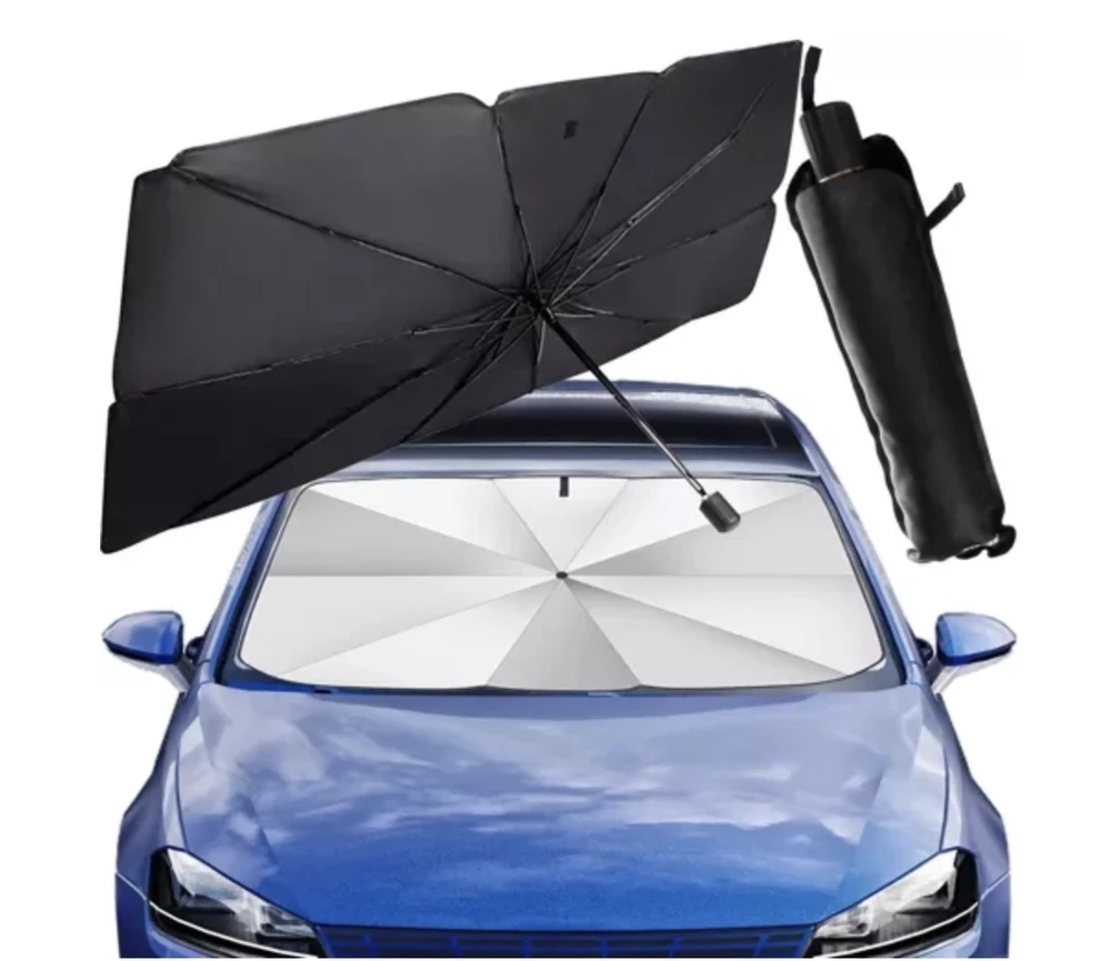 Xtrobb ISO TRADE Automobilių saulės užuolaida 23771 - Juoda, UV apsauga