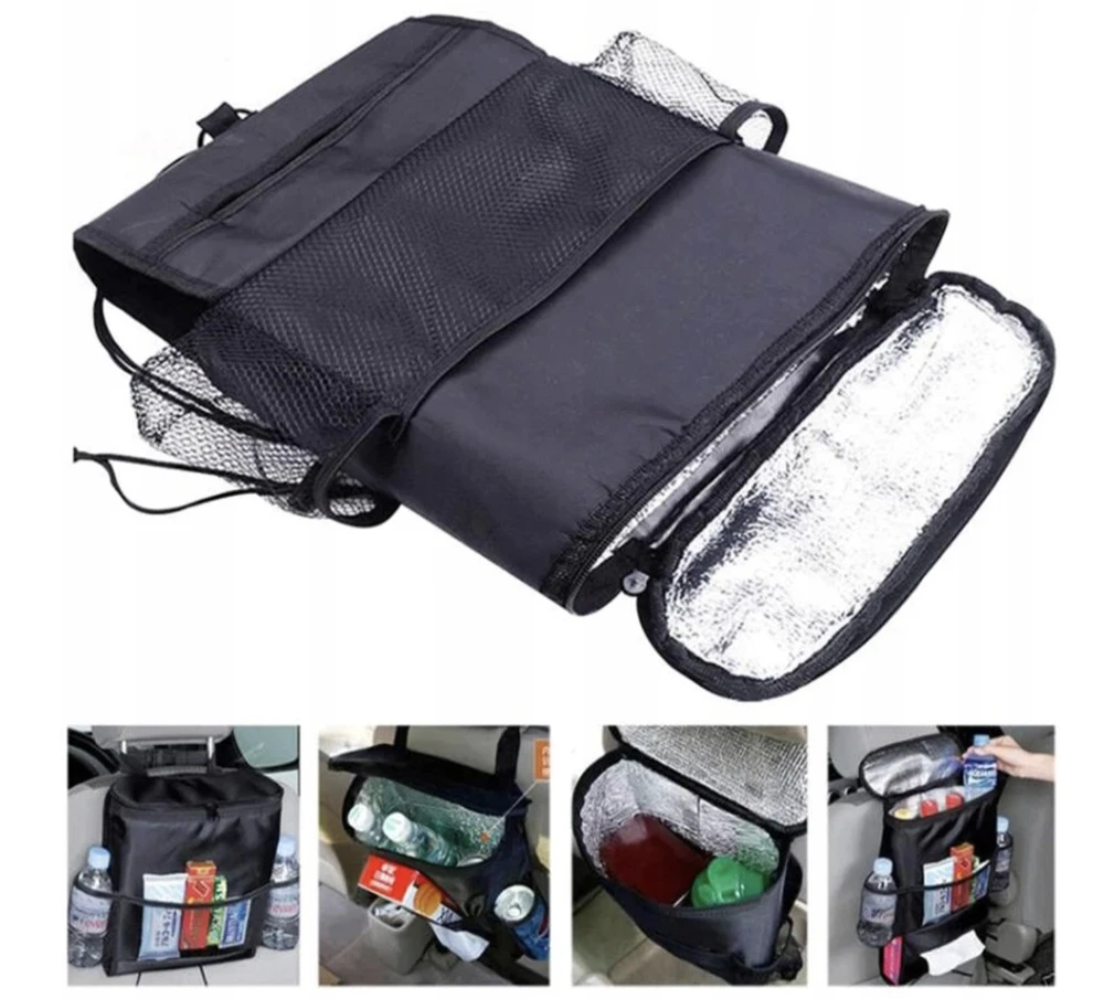Torba Automobilio sėdynės organizatorius su termo krepšiu M025, 3 L