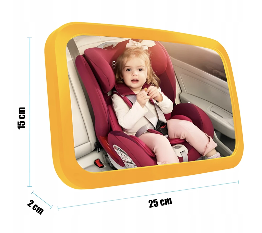 Automobilio veidrodis vaiko stebėjimui M021‑1, 360° kampu