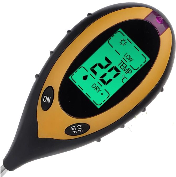 Kwasomierz Dirvožemio pH matuoklis GardenPro, 3-in-1