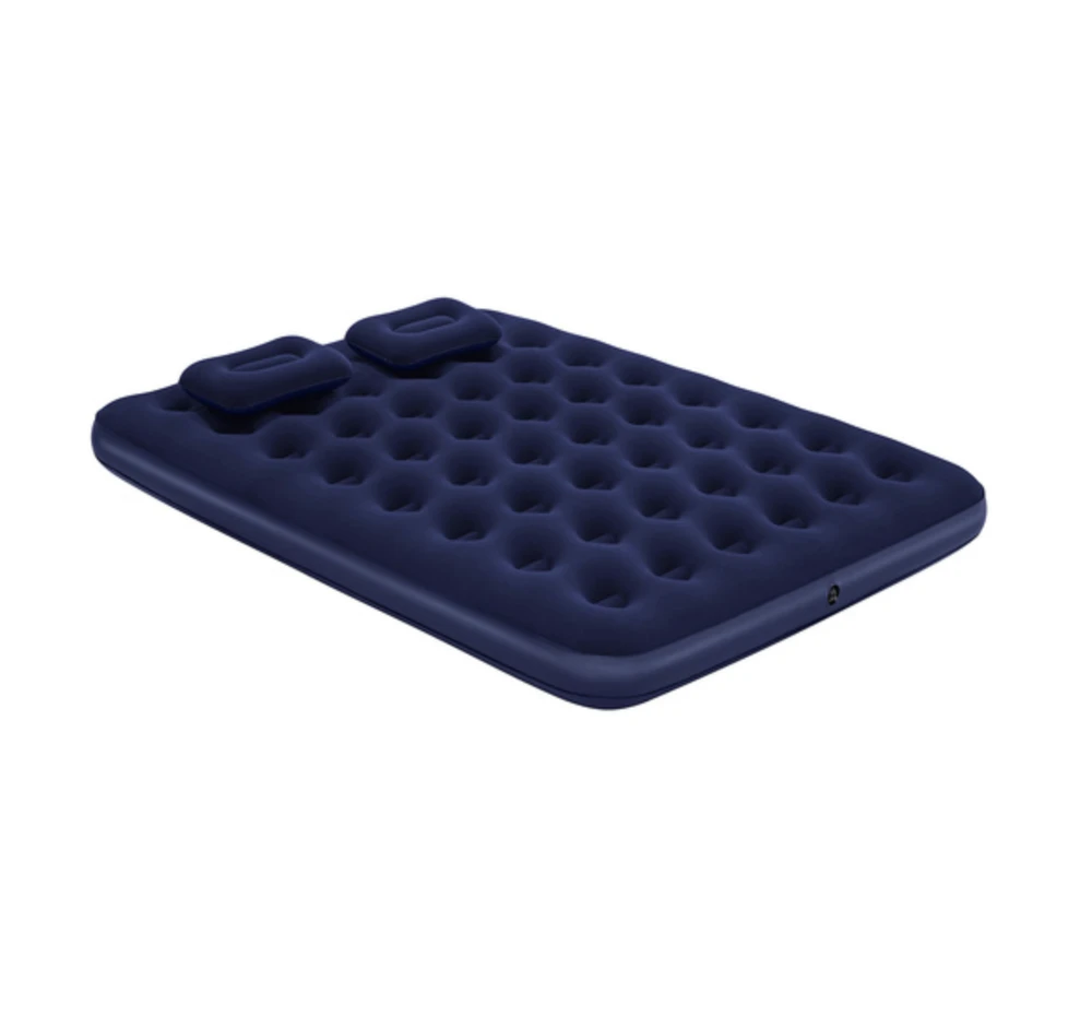 TOP KOMPLEKTAS! Bestway Pavillo dvigulis čiužinys su pompa ir 2 pagalvėlėmis 2.03m x 1.52m x 22cm