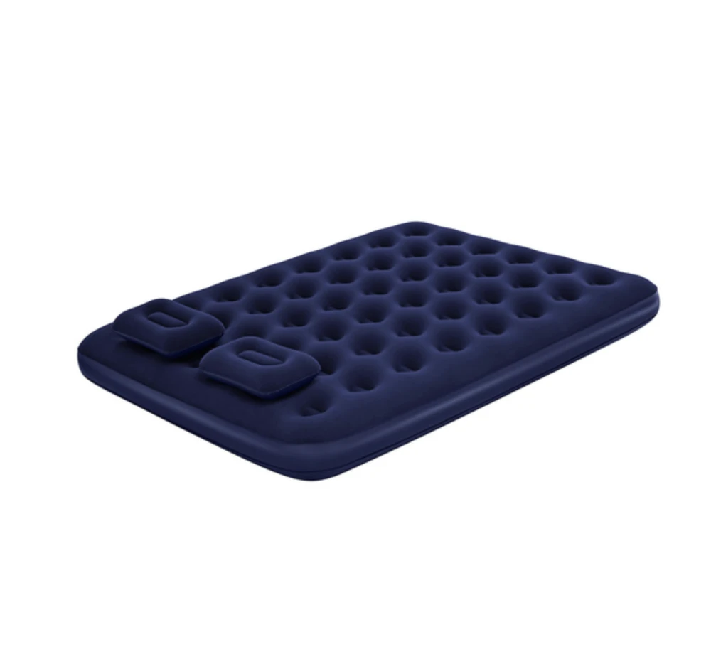 TOP KOMPLEKTAS! Bestway Pavillo dvigulis čiužinys su pompa ir 2 pagalvėlėmis 2.03m x 1.52m x 22cm