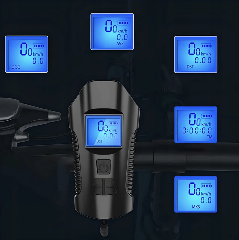 Retoo Dviračio LED žibintas LightPro 5in1, 300 ml