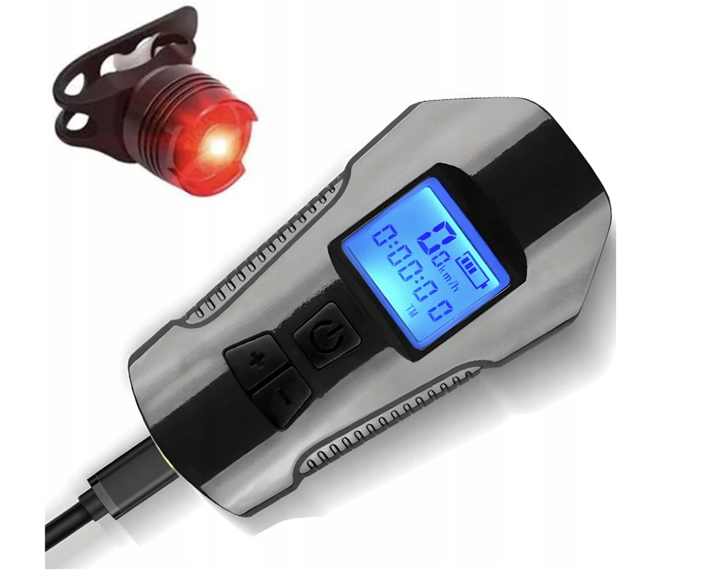 Retoo Dviračio LED žibintas LightPro 5in1, 300 ml