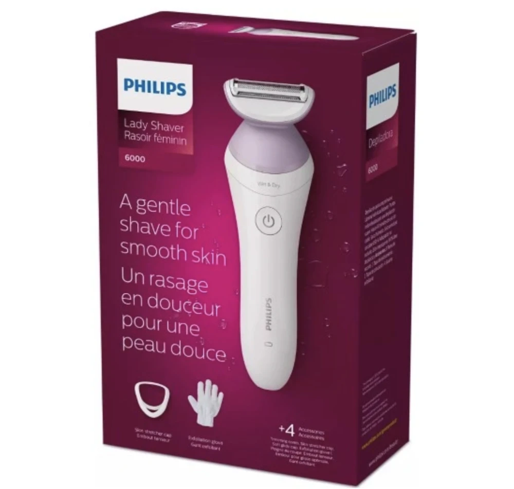 Philips Epilator Series 8000 „Wet & Dry“ epiliatorius BRE700/00