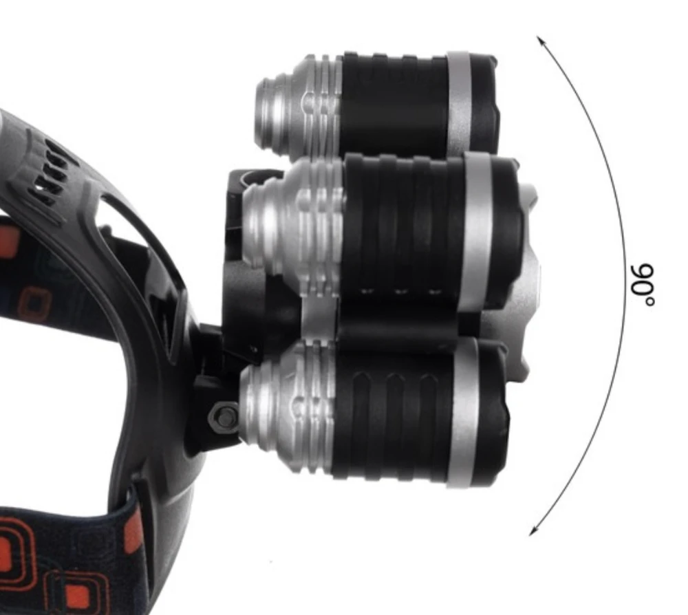 Iso Trade Priekinis žibintas 5 x led t6 cree