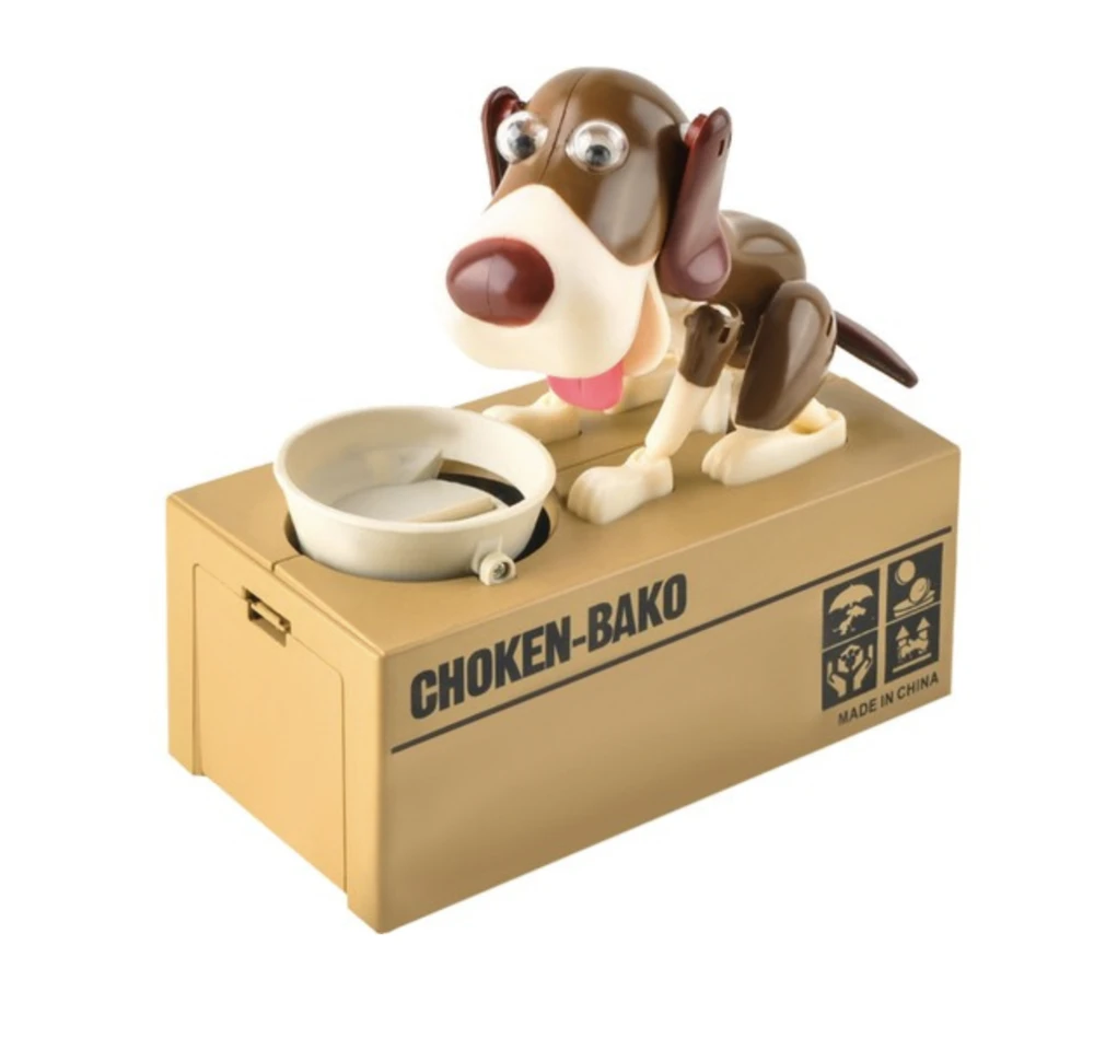 Iso Trade Baterija operated piggy bank - ruda dog 22470