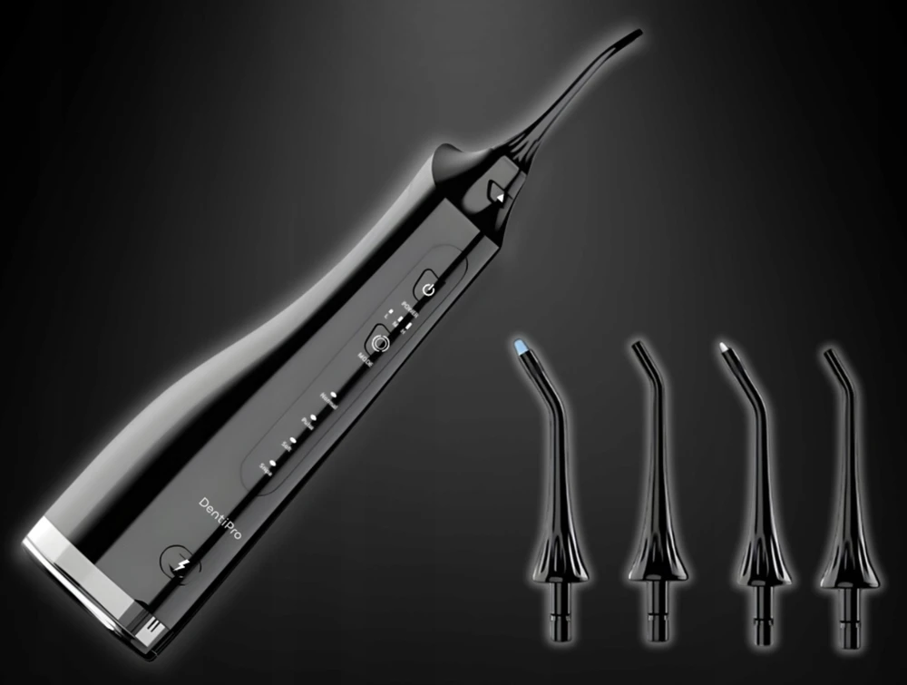 Irigatorius DentiPro, juodas