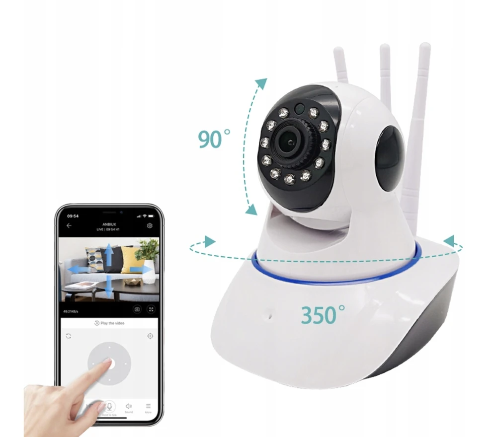 Išmani kūdikio stebėjimo kamera HomeVista 360