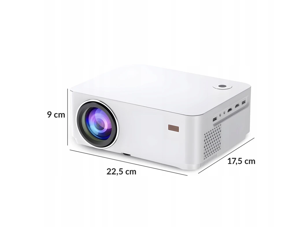 Išmanusis projektorius VisionPro, 9000 lm, Full HD 1080p