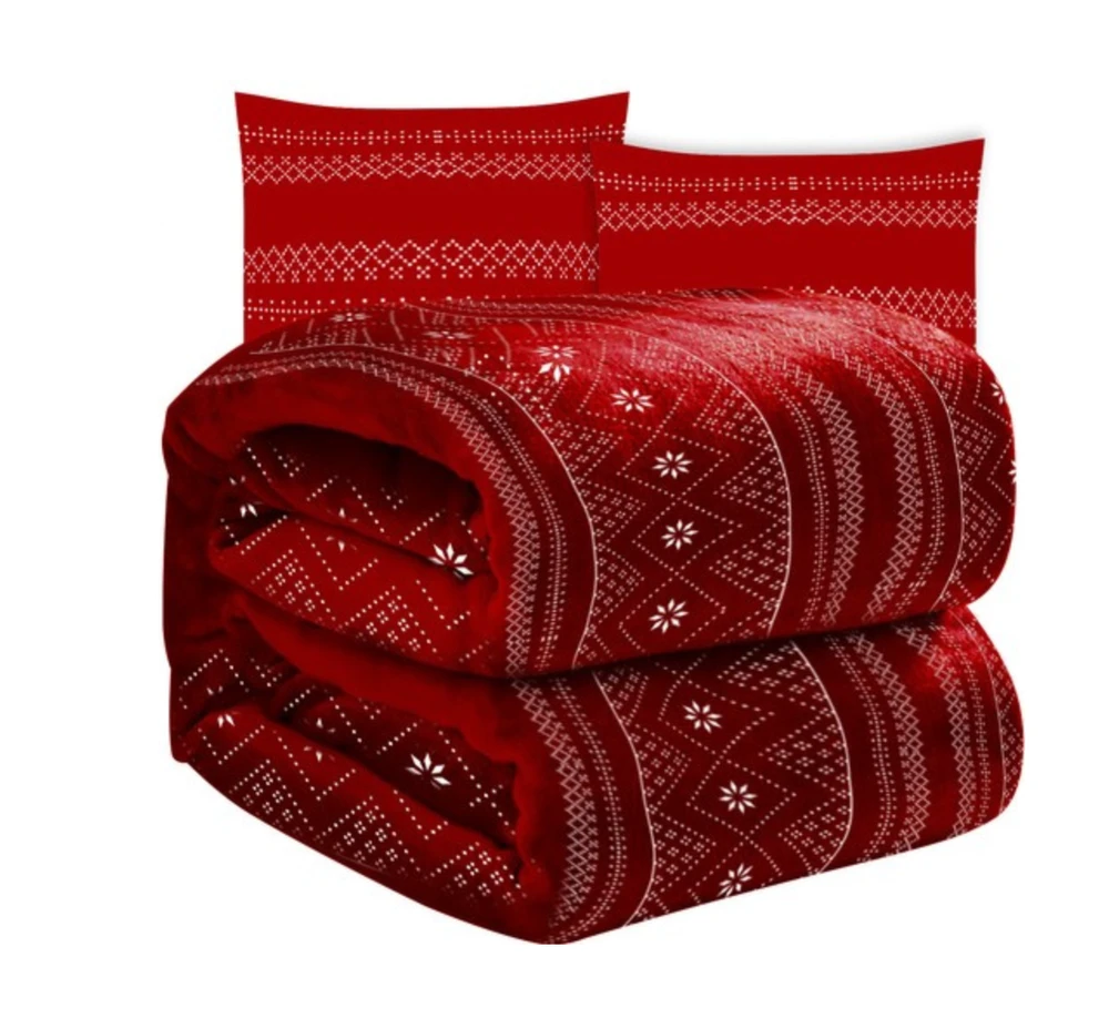 Antklodė 1,6x2m + 2x pagalvės užvalkalas Ruhhy 22594