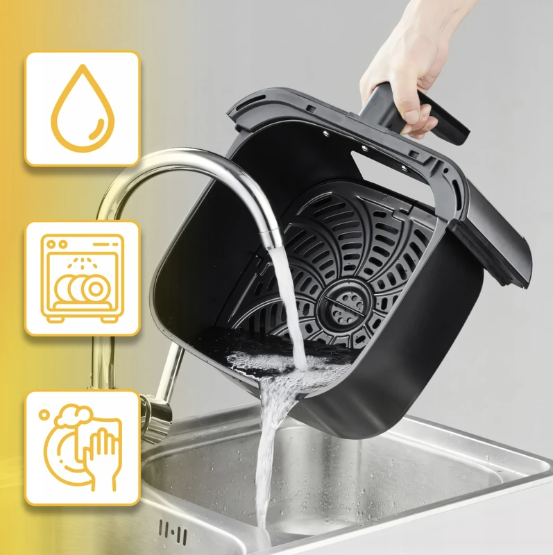 Retoo Karšto oro gruzdintuvė AirChef, 8 l