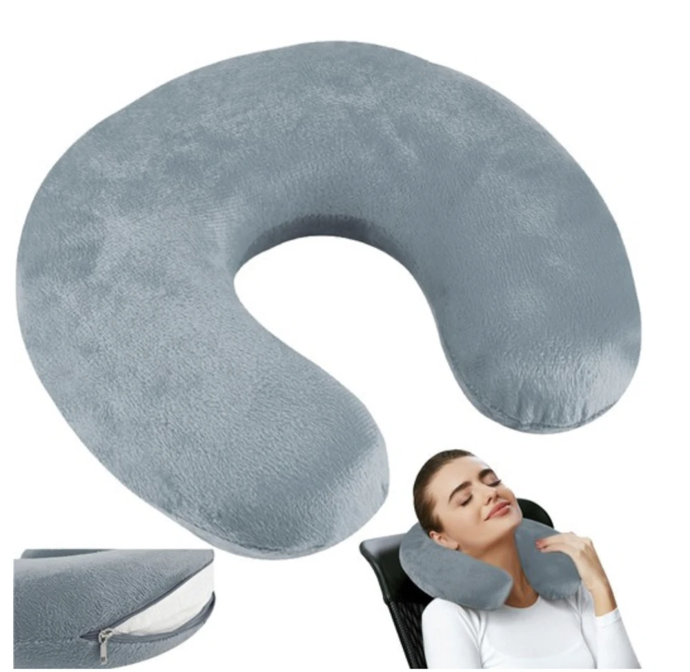 Trizand Pilka kelioninė pagalvėlė