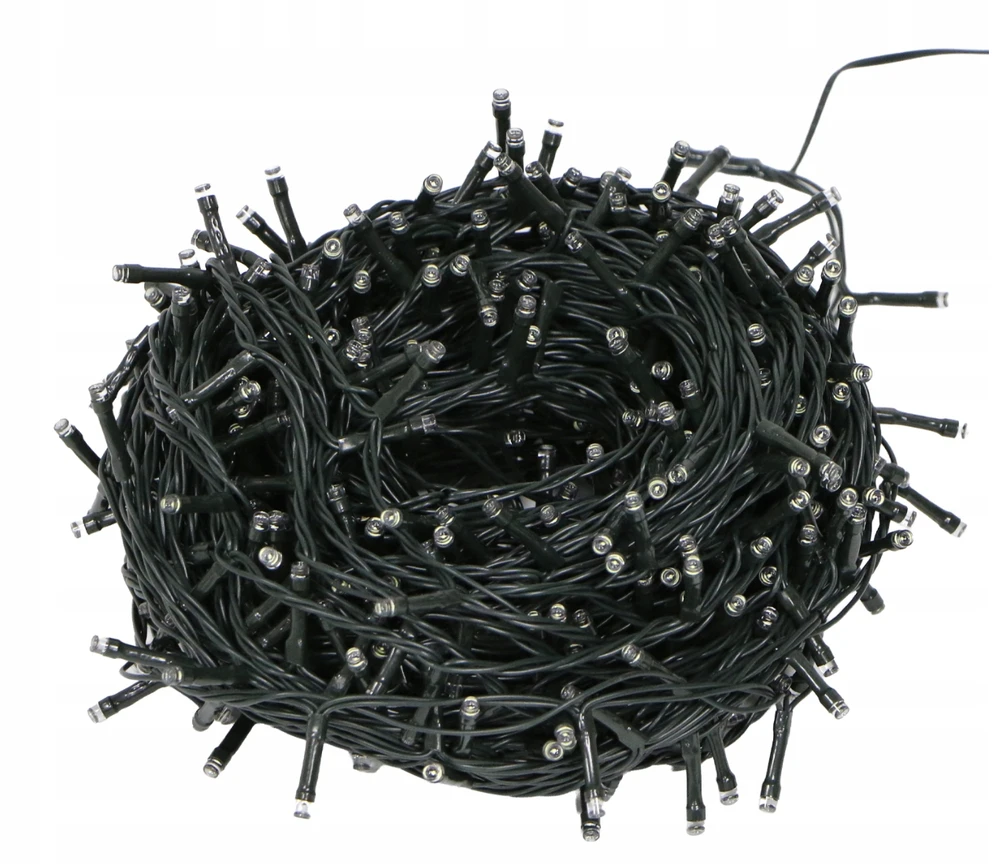 Izoxis lauko/vidaus girlianda 500 LED, 35 m, šaltai balta