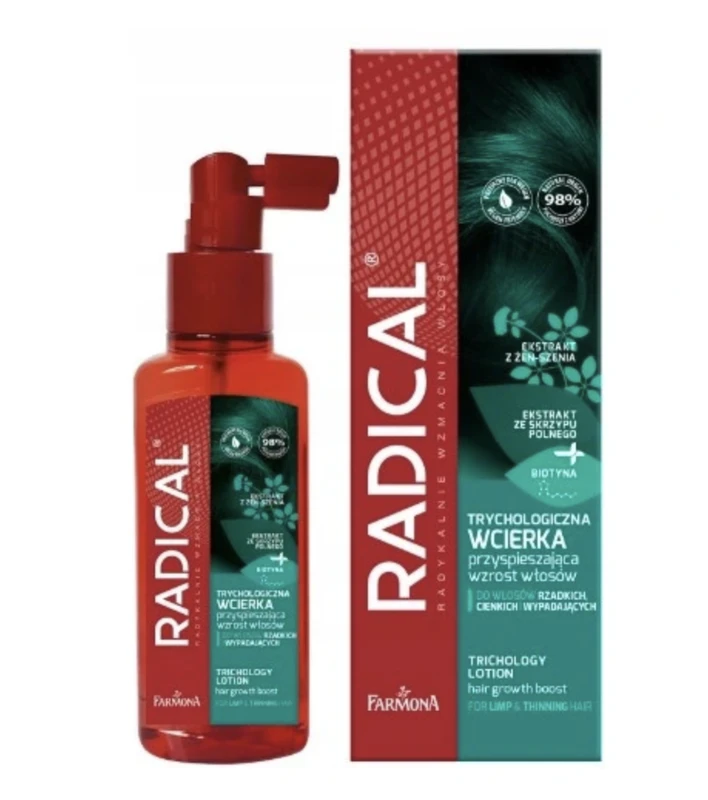 Farmona Radical linija retiems, ploniems ir slenkantiems plaukams, 100 ml