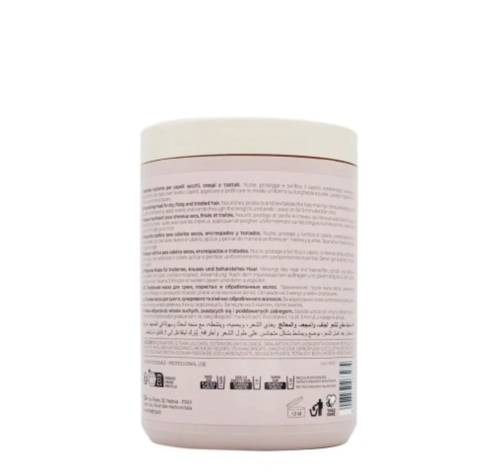 Inebrya Ice Kreminis Dry-T Mask maitinamoji plaukų kaukė, 1000 ml