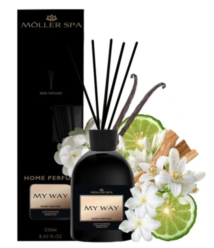 Namų kvapas su lazdelėmis Möller SPA, 250ml.