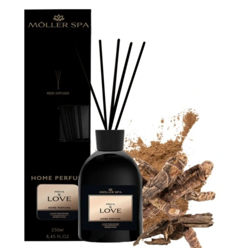 Namų kvapas su lazdelėmis Möller SPA, 250ml.