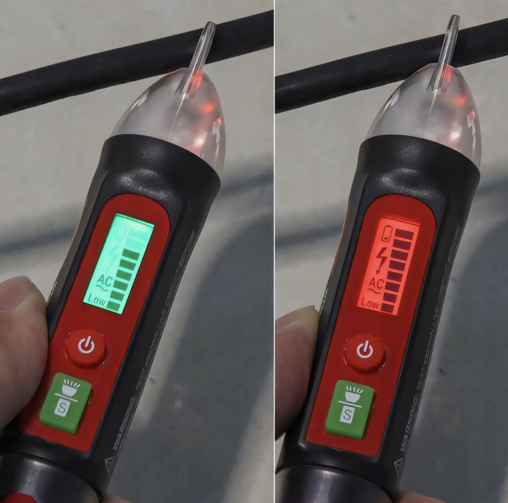 Nekontaktinis įtampos testeris VoltSure ER1201