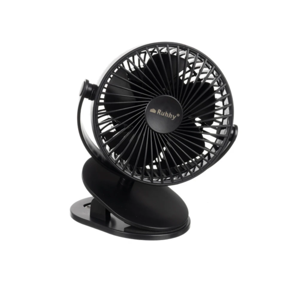 Ventiliatorius Juodas cordless fan Ruhhy 25567