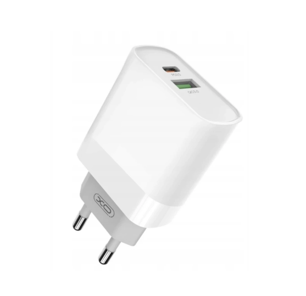 Gembird greitasis įkroviklis | TA-UC-PDQC20-W-01 | USB A+C