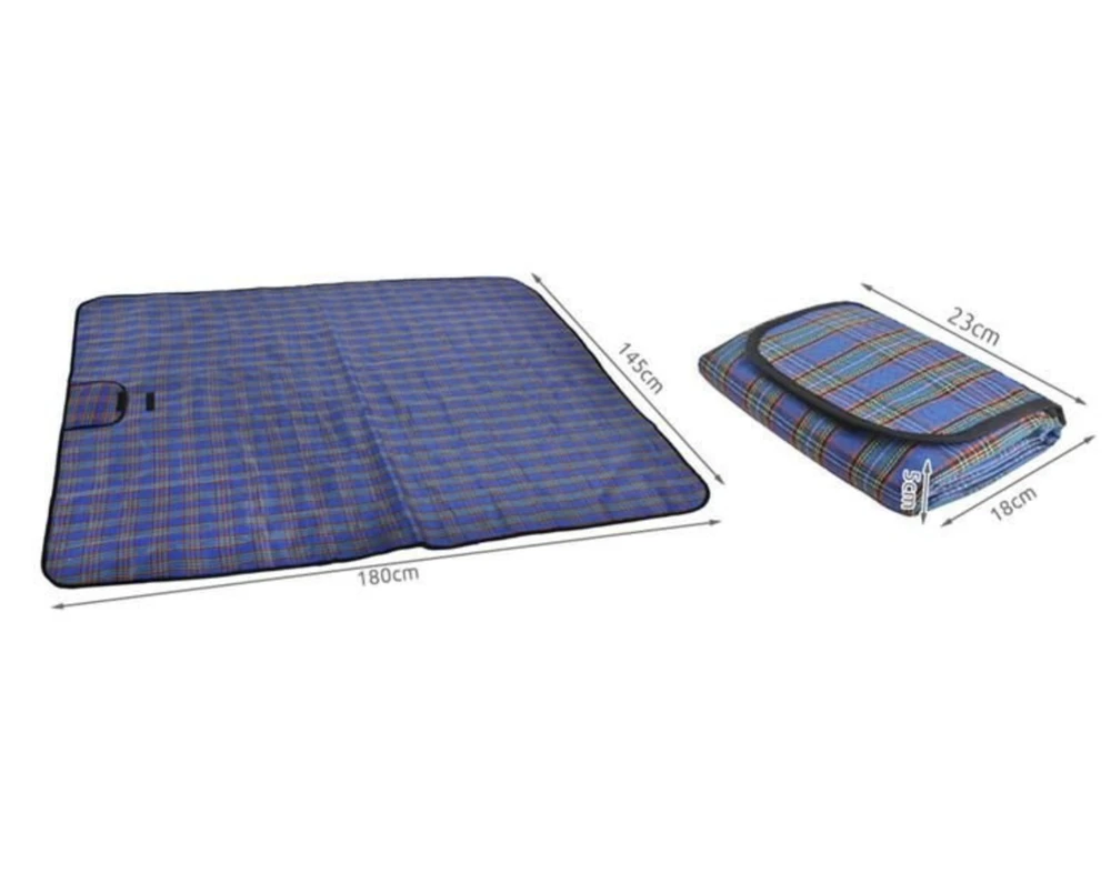 Malatec Iškylų kilimėlis 145x180 mėlyna