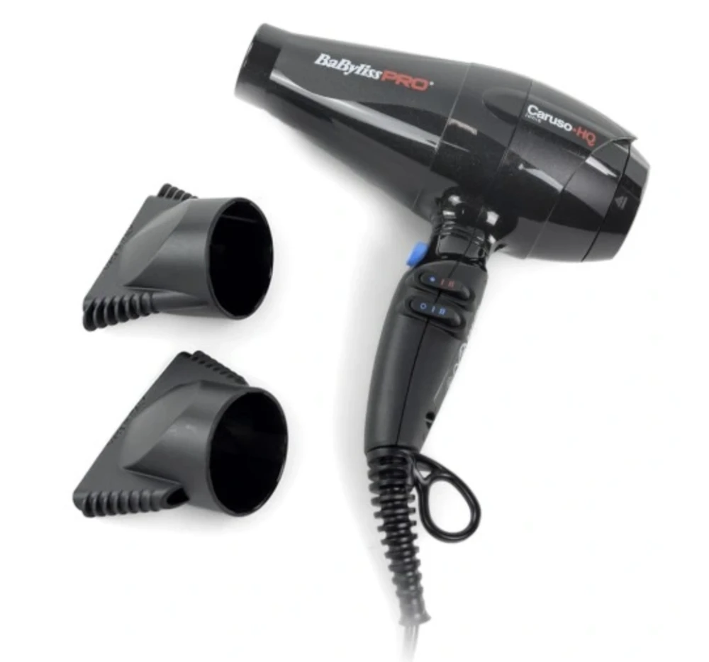 Plaukų džiovintuvas Babyliss Pro Caruso HQ Plaukų džiovintuvas BAB6970IE, su jonų generatoriumi, 2400 W