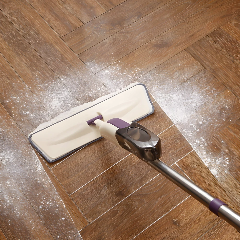 Mop Plokščias purškiamas šluostės rinkinys CleanMist