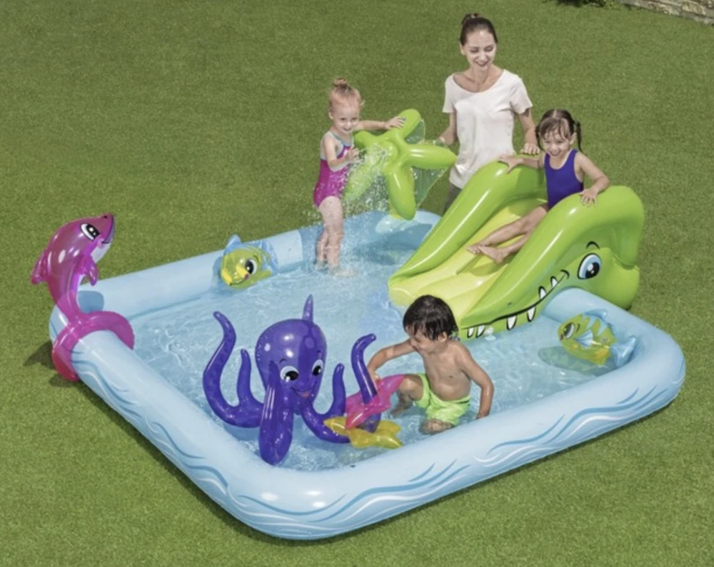 BESTWAY baseinas Fantastiškas akvariumas 239cm x 206cm x 86cm, 53052B