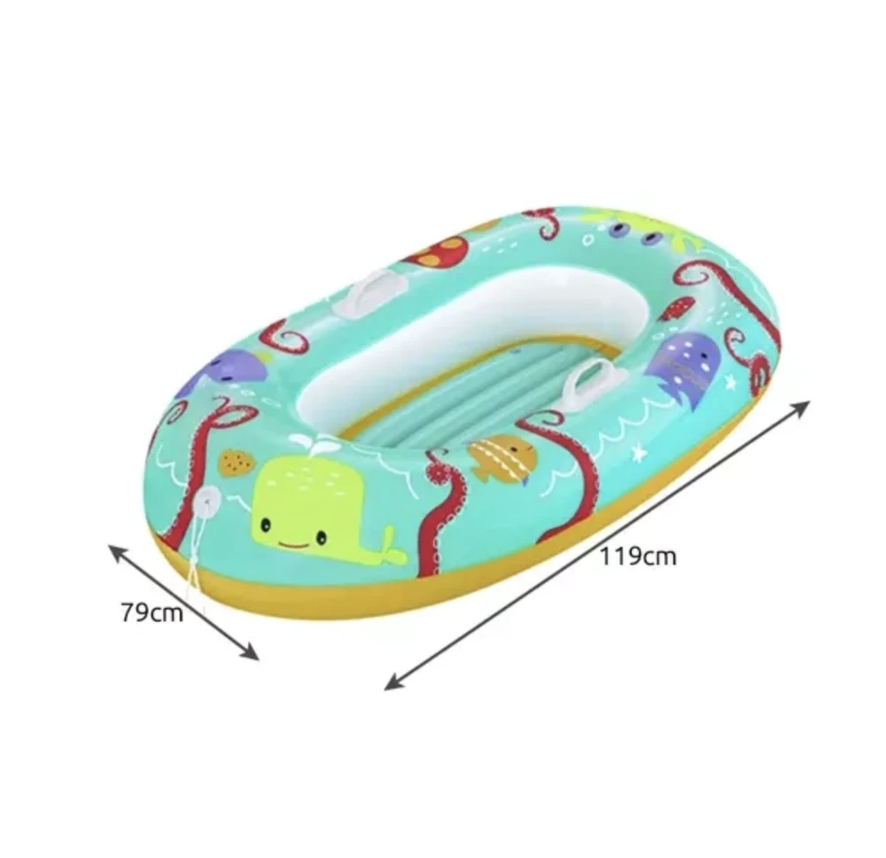 BESTWAY valtis Happy Crustacean Junior 1,19m x 79cm., assorti, 34009