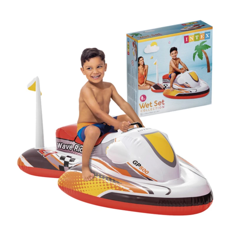Daugiaspalvis „Intex Wave Rider Ride-On“, 117 x 77 cm, 3 ir vyresni