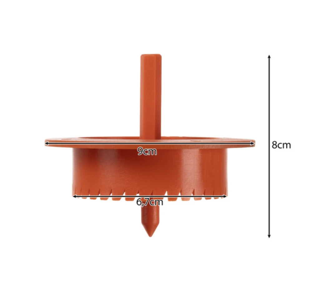 Putplasčio grąžtas ThermaCore 67mm