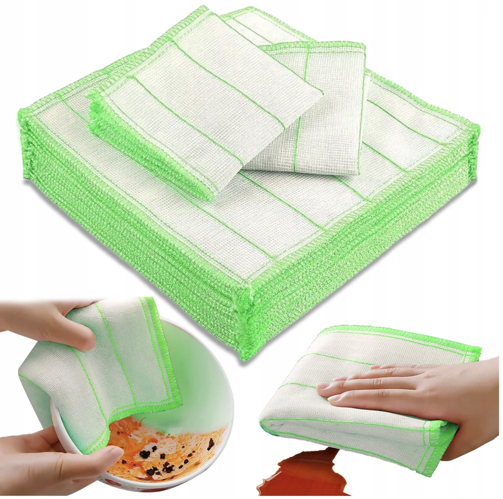 Rankšluostis Retoo Medvilniniai virtuvės rankšluosčiai AbsorbMax, 35x30cm, 10 vnt.