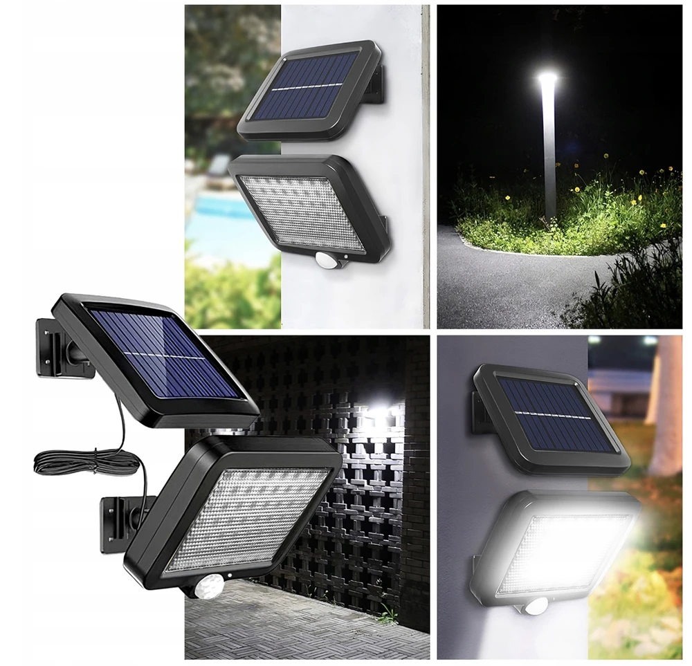 Lampa Saulės lempa SunScape, 108 LED