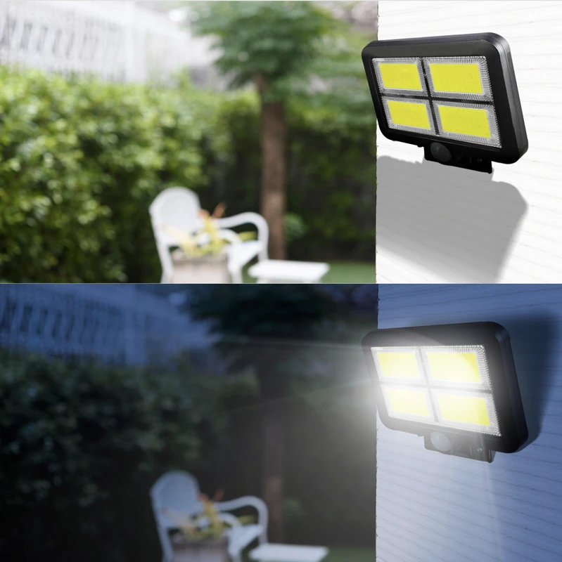 Lampa Saulės lempa SunSentry 128 LED