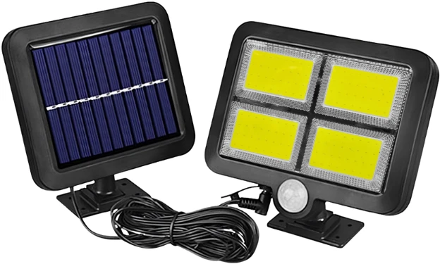Lampa Saulės lempa SunSentry 128 LED