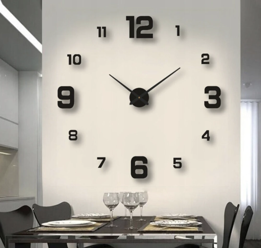 Zegar Sieninis laikrodis MuralTick 3D