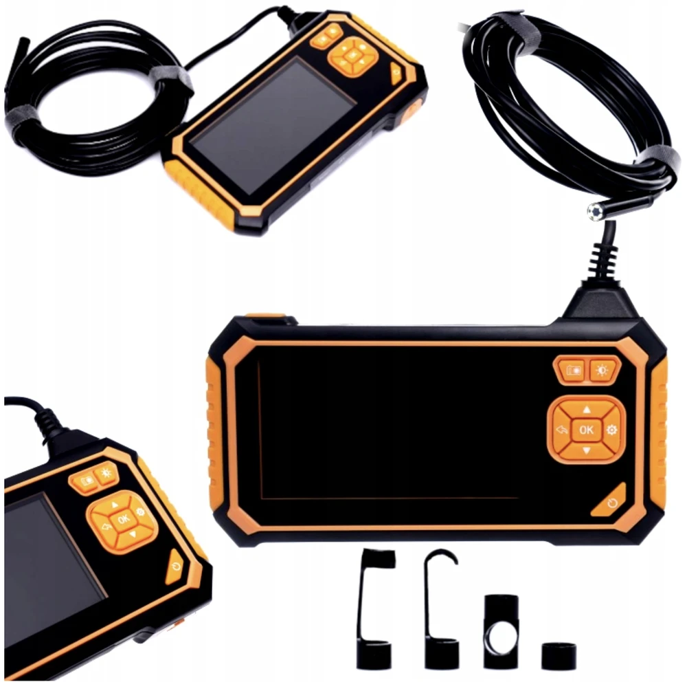 Skaitmeninė LCD endoskopinė kamera TechScope KD10413, 4,3", 1080P